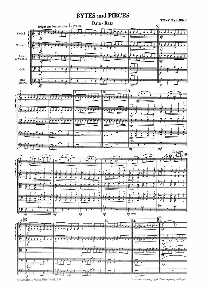 Bytes and Pieces. Stringsets